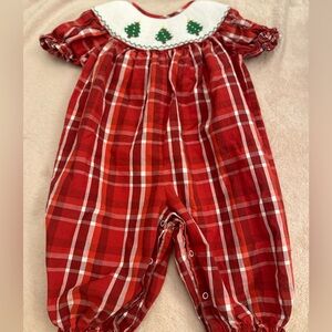 18m Smocked Christmas Bubble